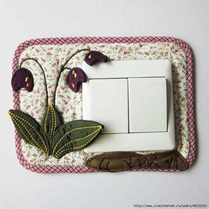 Как украсить выключатели. Идеи.