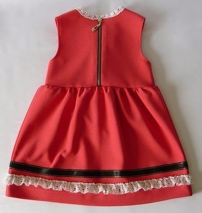 Шьем платье из трикотажа для девочки