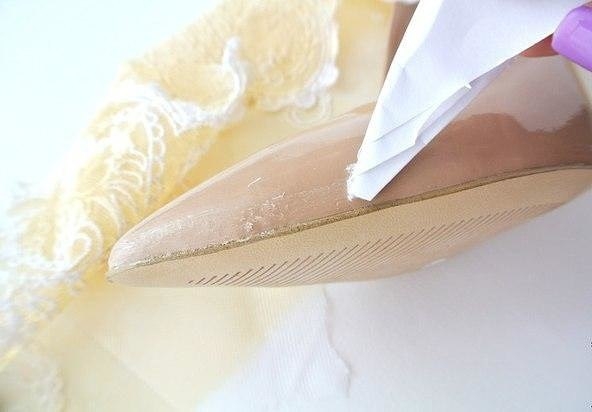 Декор свадебных туфелек