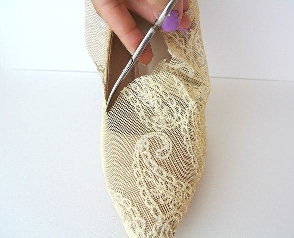 Декор свадебных туфелек