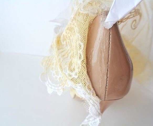 Декор свадебных туфелек