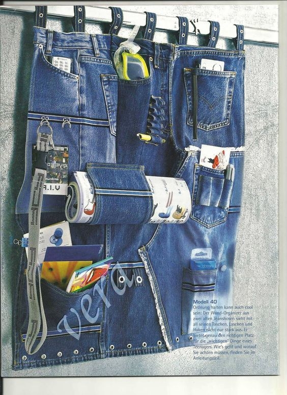 Переделки из джинсовых кармашков