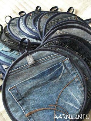 Переделки из джинсовых кармашков