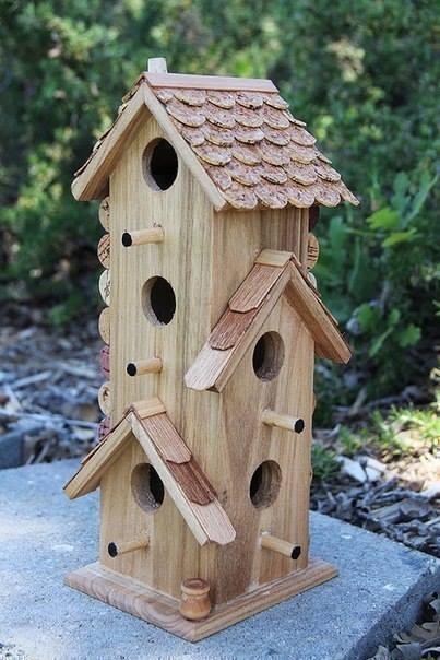 Домики из винных пробок