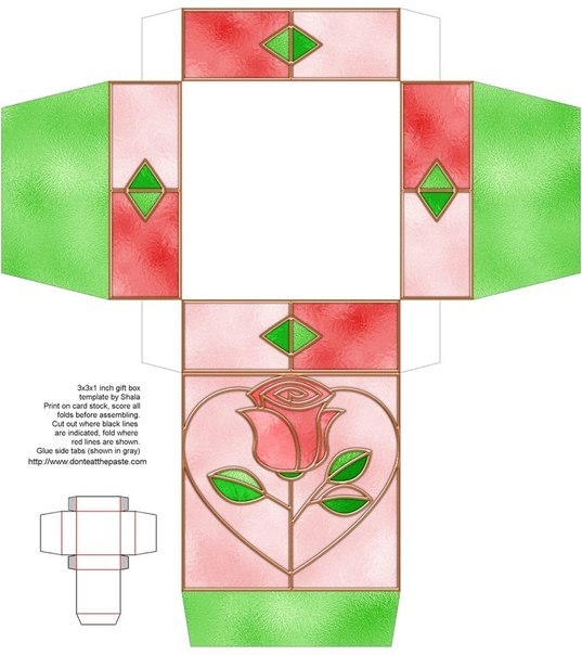 Коробочки.Шаблоны.