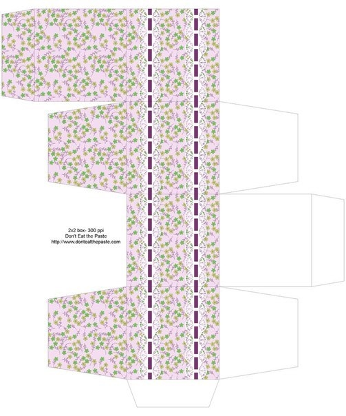 Коробочки.Шаблоны.