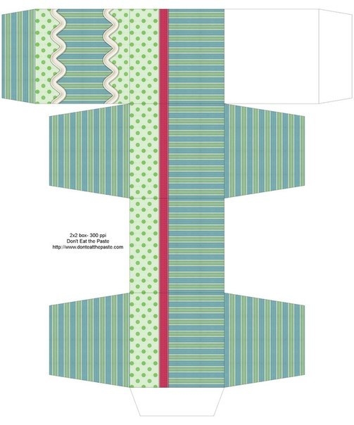 Коробочки.Шаблоны.