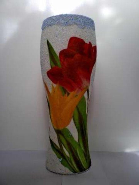 Декупаж на манке 