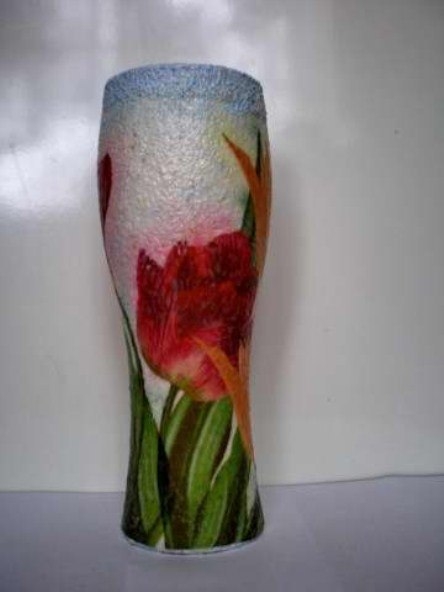 Декупаж на манке 