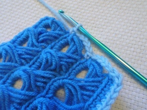 Вяжем шарф (перуанское вязание)