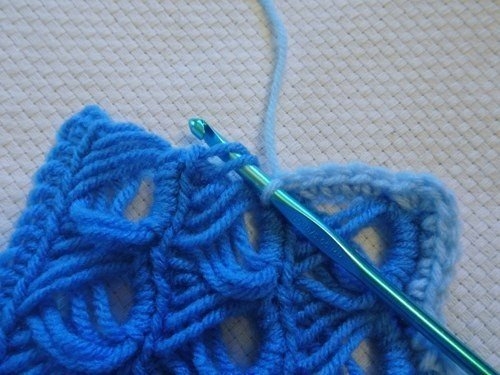 Вяжем шарф (перуанское вязание)