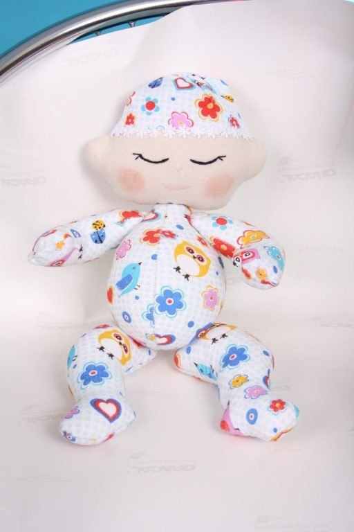 Выкройка для пошива тряпичных пупсов