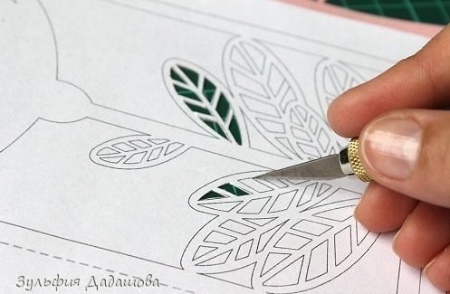 Объёмная открытка