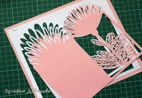 Объёмная открытка