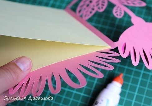 Объёмная открытка