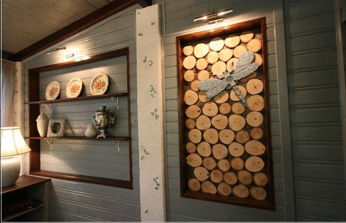 Прикольные идеи применения древесных спилов