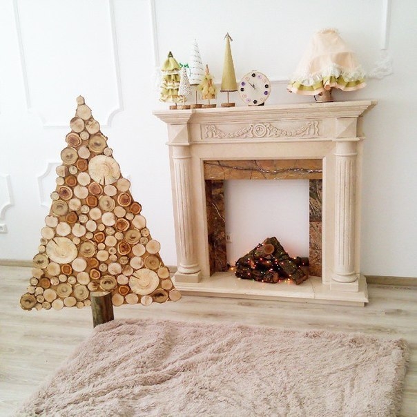 Прикольные идеи применения древесных спилов