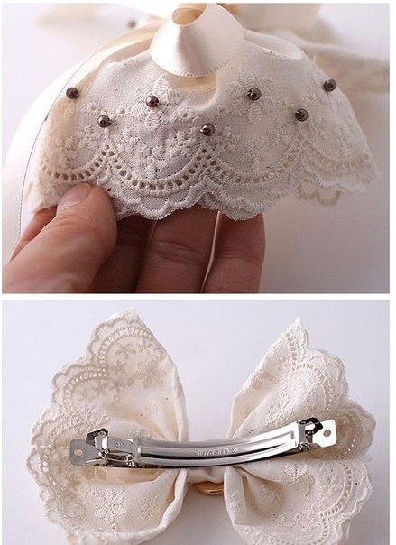 Бант-заколка