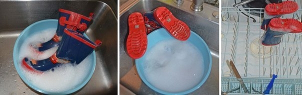 Из старых резиновых сапожек