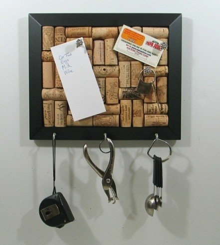 Декор из винных пробок