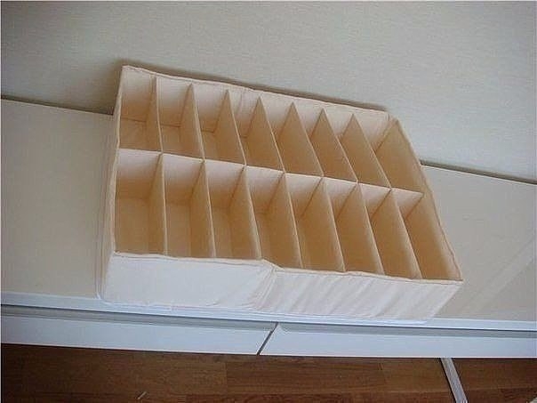 Хорошая идея для хранения белья