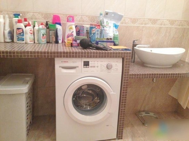 Куда пристроить стиральную машину