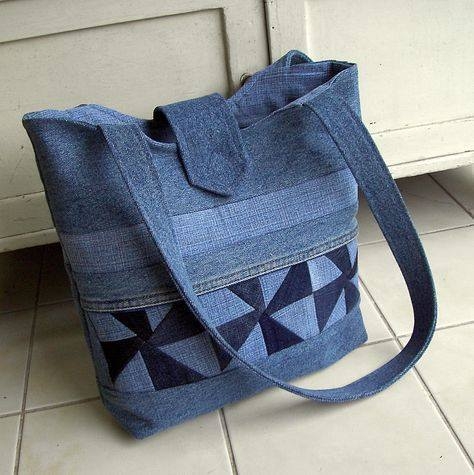 Шьем джинсовые сумочки. Идеи для вдохновения