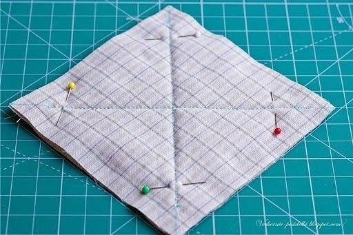 Подушка из лоскутков. Мастер-класс