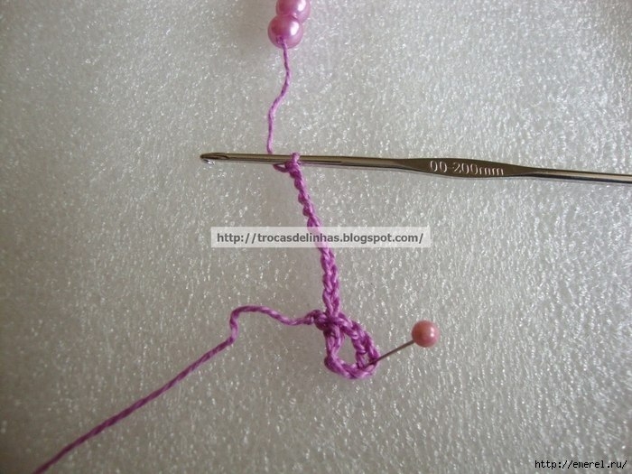 Классные бусы крючком