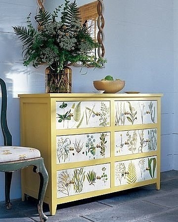 Декор старого комода