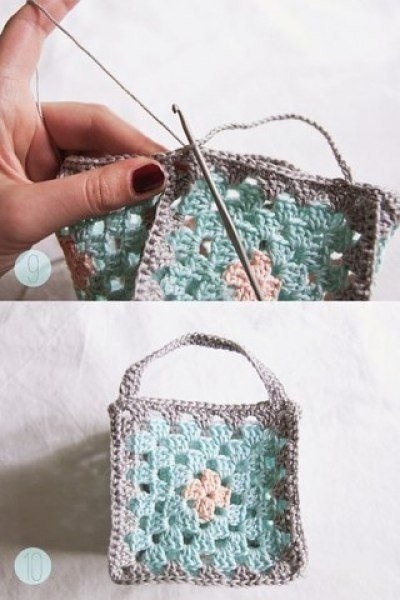 Милая корзиночка. Вяжем крючком