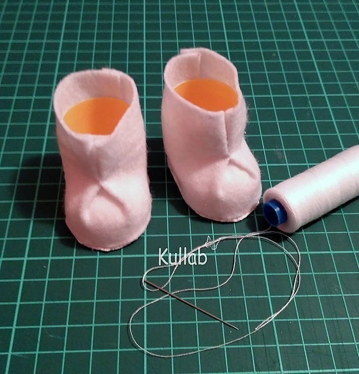 Мастерим сапожки для ёлки