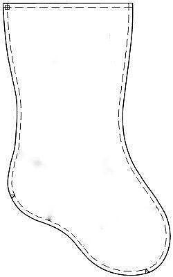 Новогодние сапожки из фетра. Идеи и выкройки.