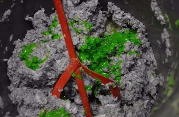 Жидкие обои с фактурной поверхностью своими руками