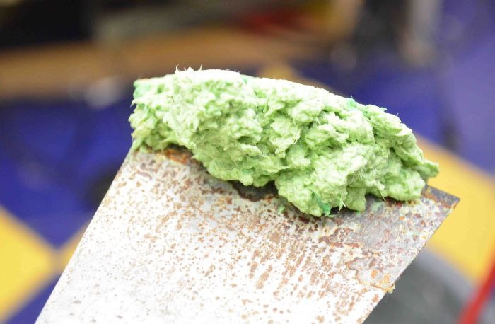 Жидкие обои с фактурной поверхностью своими руками