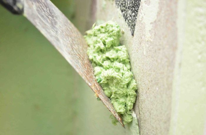 Жидкие обои с фактурной поверхностью своими руками