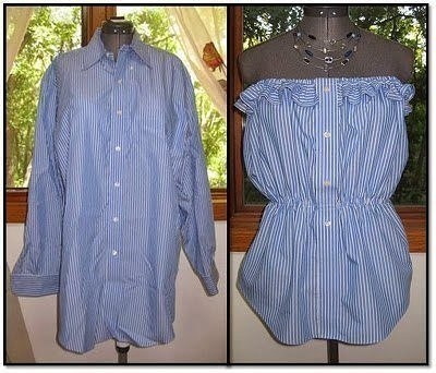 Переделки из рубашки