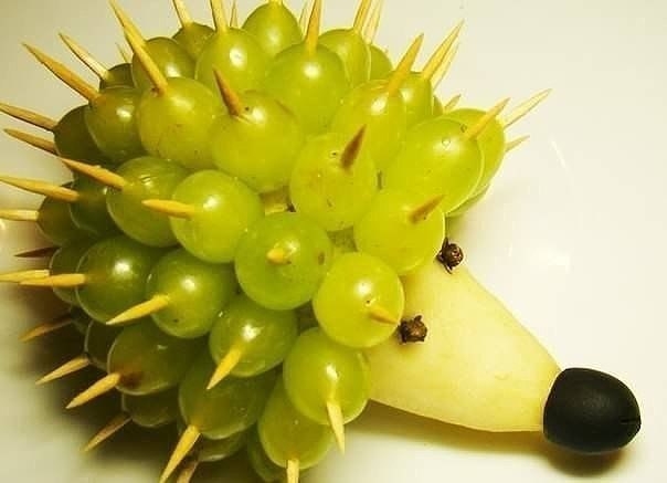 Фруктовый ёж