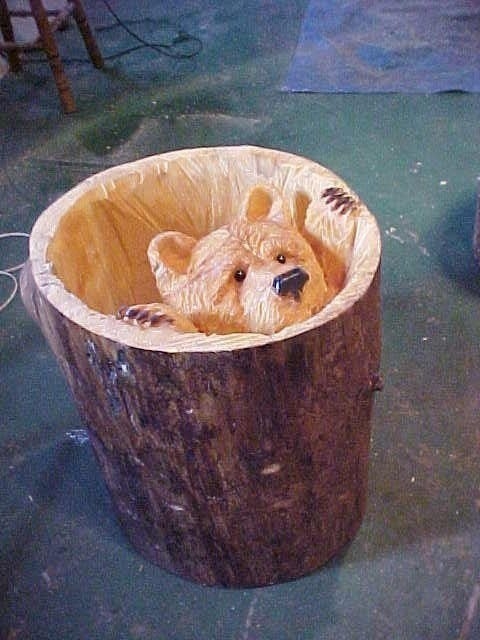 Великое искусство мастера. Резьба бензопилой