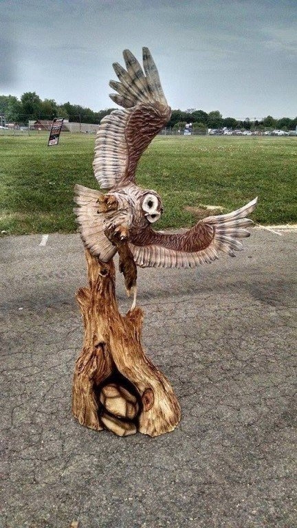 Великое искусство мастера. Резьба бензопилой