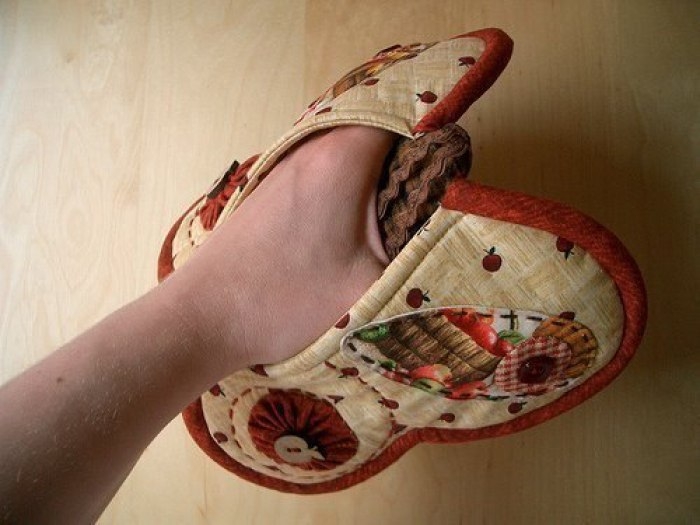 Прихватка - бабочка