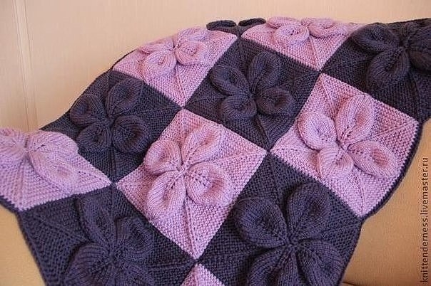 Вяжем пледик