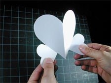 Как сделать валентинку с 3D сердечком. Готовимся ко дню Святого Валентина.