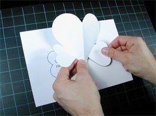 Как сделать валентинку с 3D сердечком. Готовимся ко дню Святого Валентина.