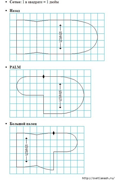 Как сшить двухсторонние варежки из флиса. Фото МК.