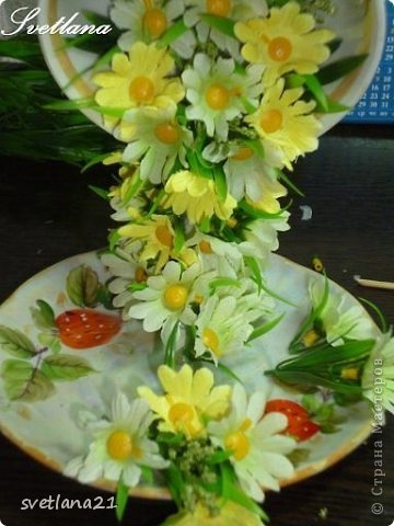 Цветочная чашка - мастер-класс