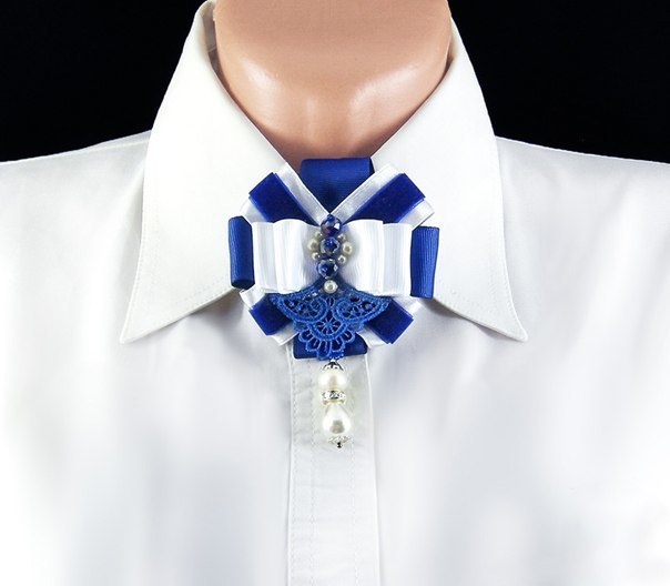 Шикарные броши из лент