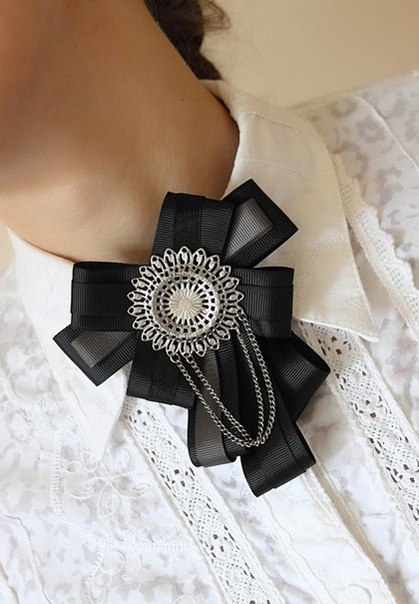 Шикарные броши из лент