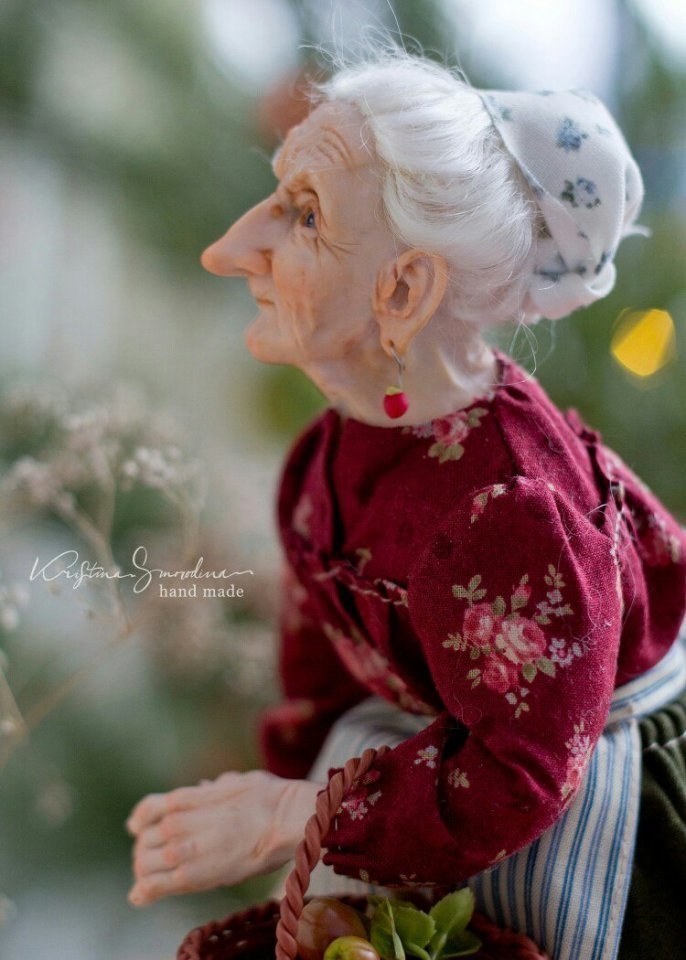 Не верится, что это просто кукла, сделанная из полимерной глины