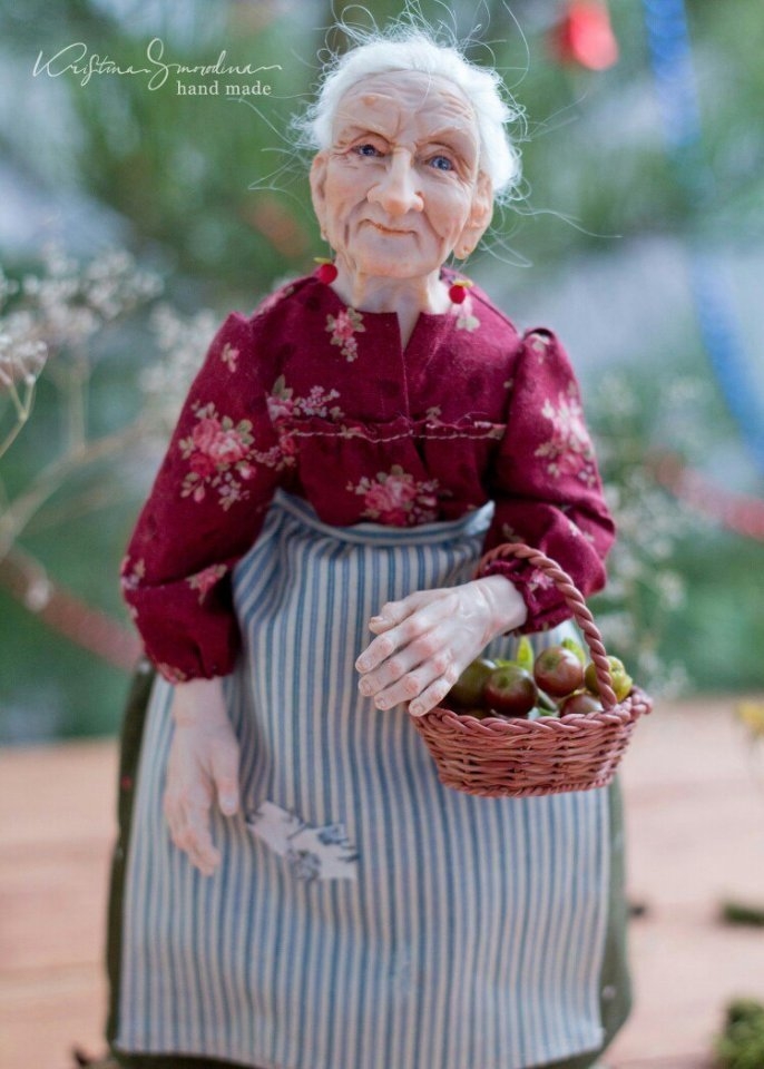 Не верится, что это просто кукла, сделанная из полимерной глины